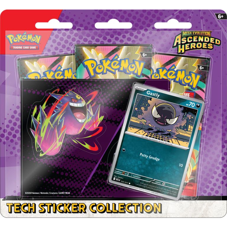 Pokémon: Ascended Heroes Tech Sticker Collection