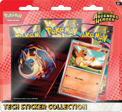 Pokémon: Ascended Heroes Tech Sticker Collection