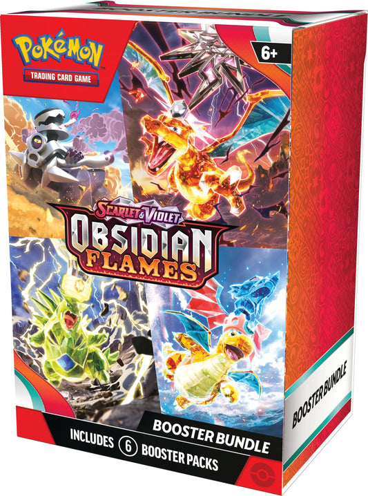 Pokèmon- Scarlet & Violet: Obsidian Flames- Booster Bundle