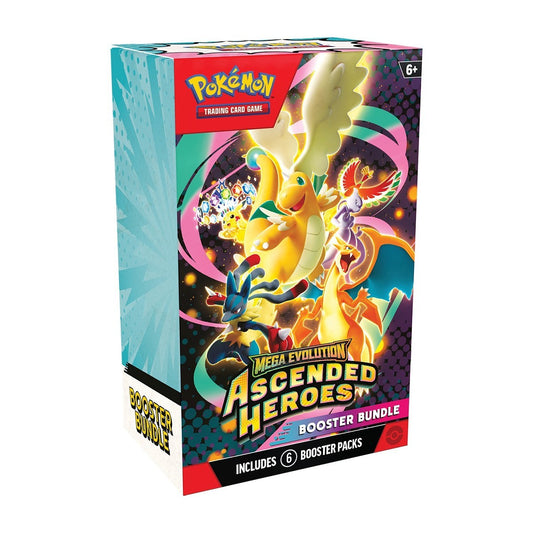 Pokémon: Mega Evolutions Ascended Heroes Booster Bundle
