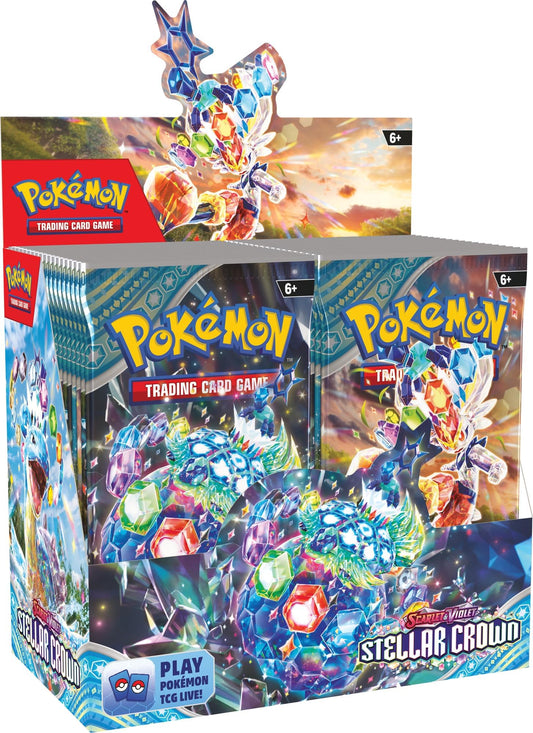 Pokémon- Scarlet & Violet- Stellar Crown- Booster Box