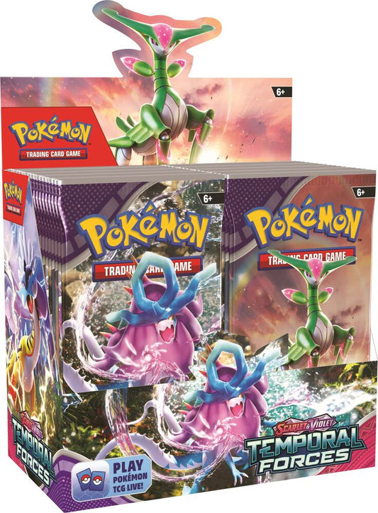 Pokémon- Scarlet & Violet: Temporal Forces- Booster Box